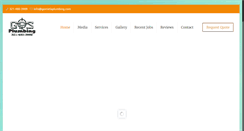 Desktop Screenshot of gomielaplumbing.com
